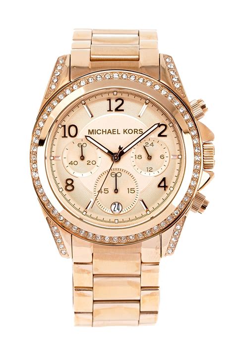 michael kors rose gold chunky watch|michael kors mk5263 rose gold.